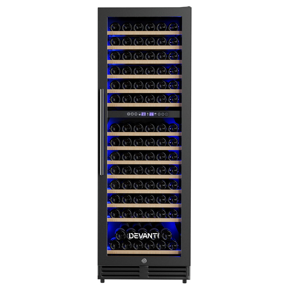 Marlook Wine Fridge Cooler Dual Zone 154 Bottles