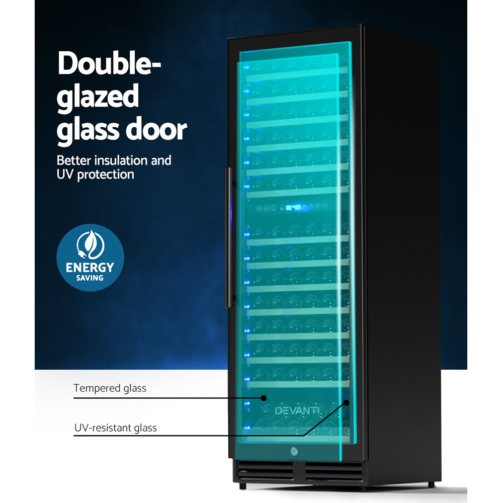 Marlook Wine Fridge Cooler Dual Zone 154 Bottles