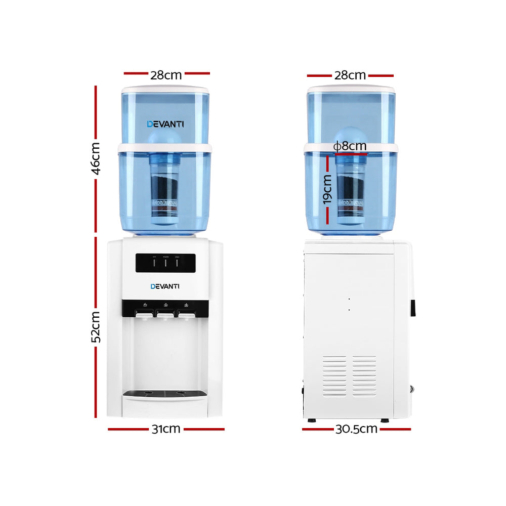 Marlook Water Cooler Dispenser Bench Top 22L