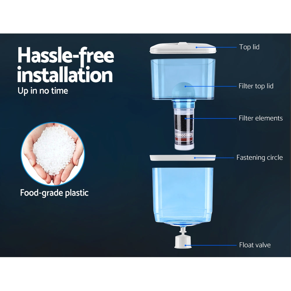 Marlook Water Cooler Dispenser 22L Filter Bottle