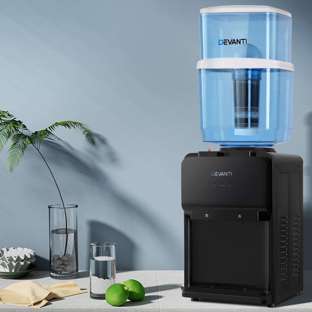 Marlook Water Cooler Dispenser Bench Top 22L Black