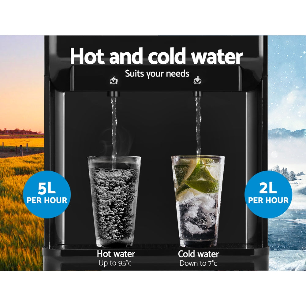 Marlook Water Cooler Dispenser Bench Top Black
