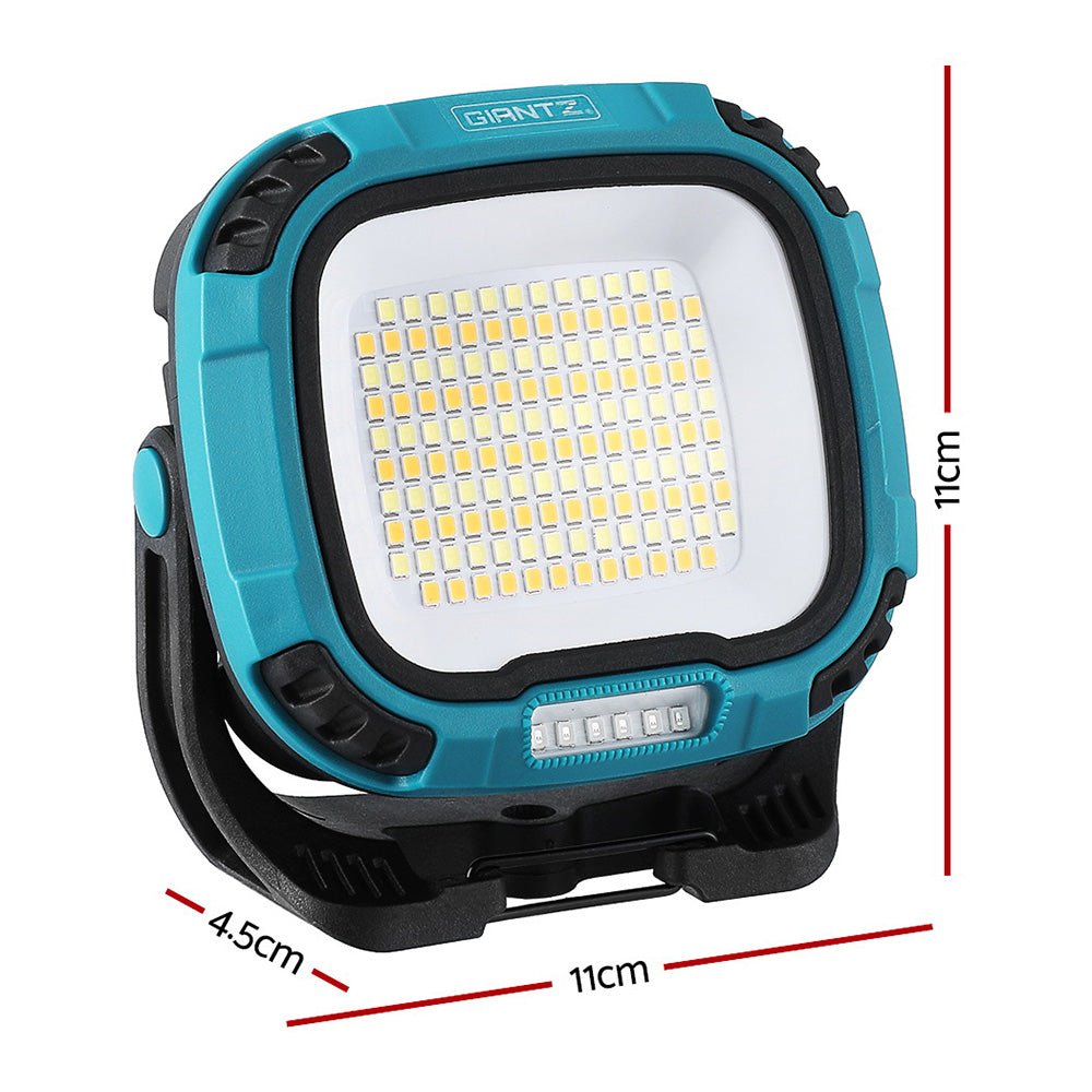 Marlook Work Light Torch Rechargeable USB Cordless Magnetic LED Lamp Charging