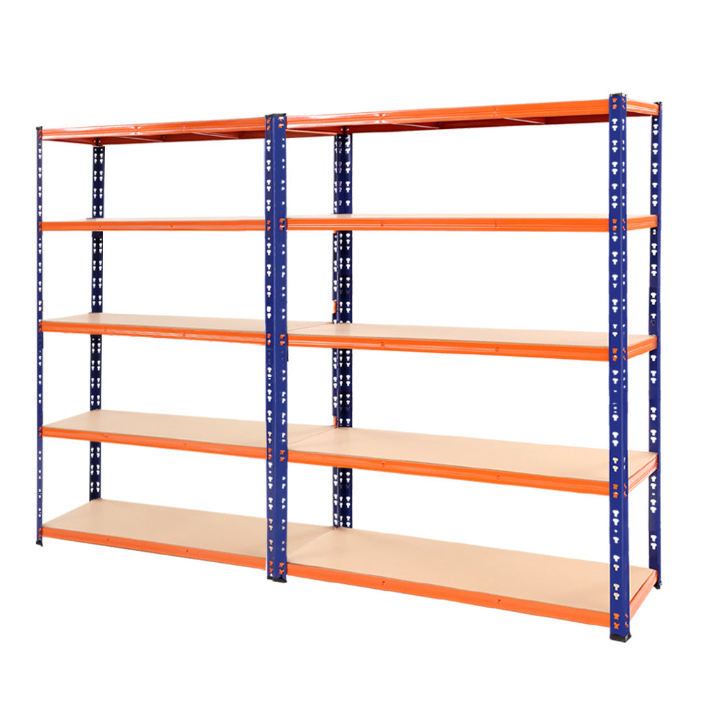 Marlook 2.4Mx1.8M Garage Shelving Warehouse Rack Pallet Racking Storage Blue