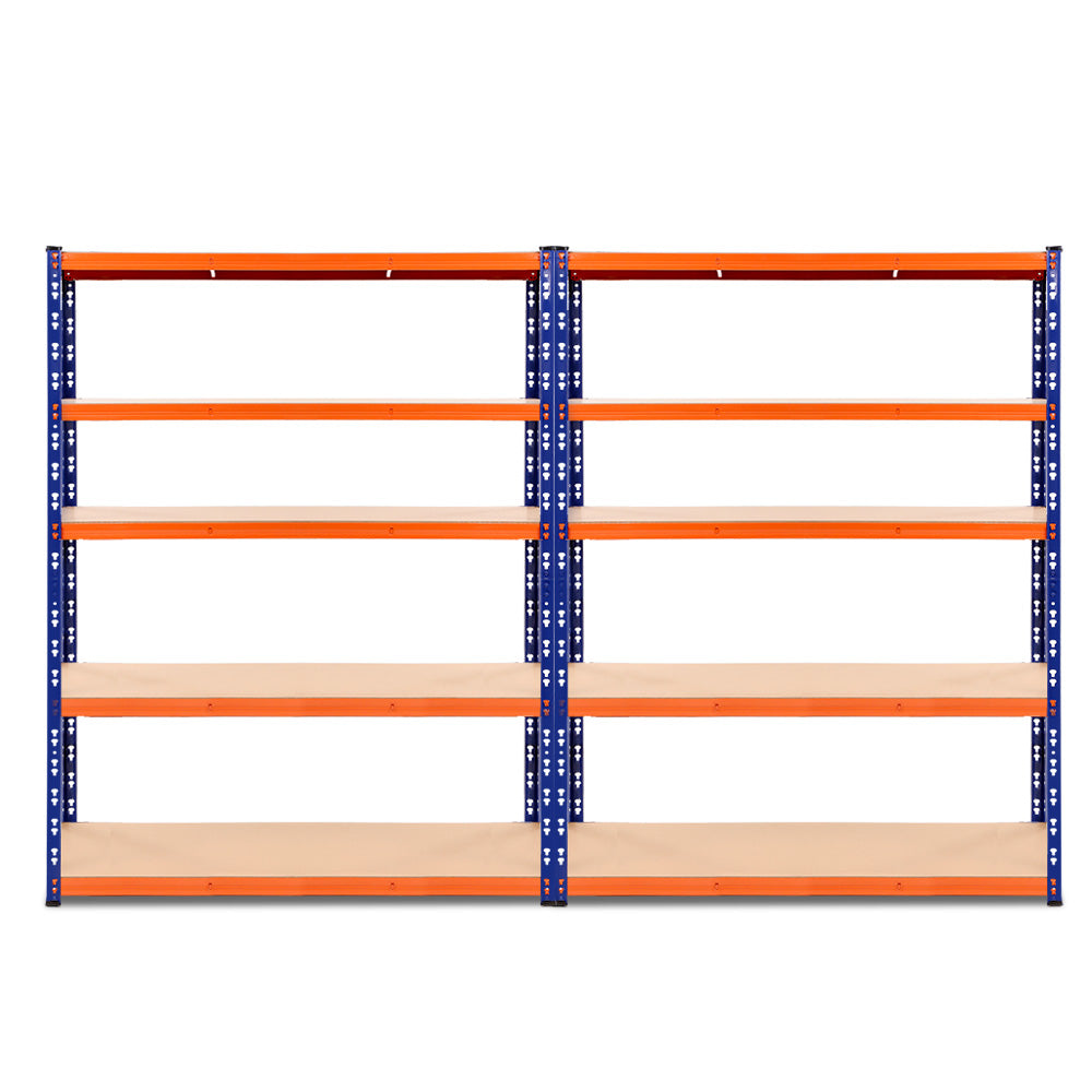 Marlook 2.4Mx1.8M Garage Shelving Warehouse Rack Pallet Racking Storage Blue