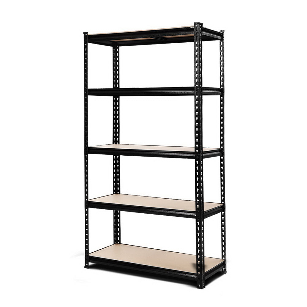 Marlook 1.5M Garage Shelving Warehouse Rack Pallet Racking Storage Shelve Black
