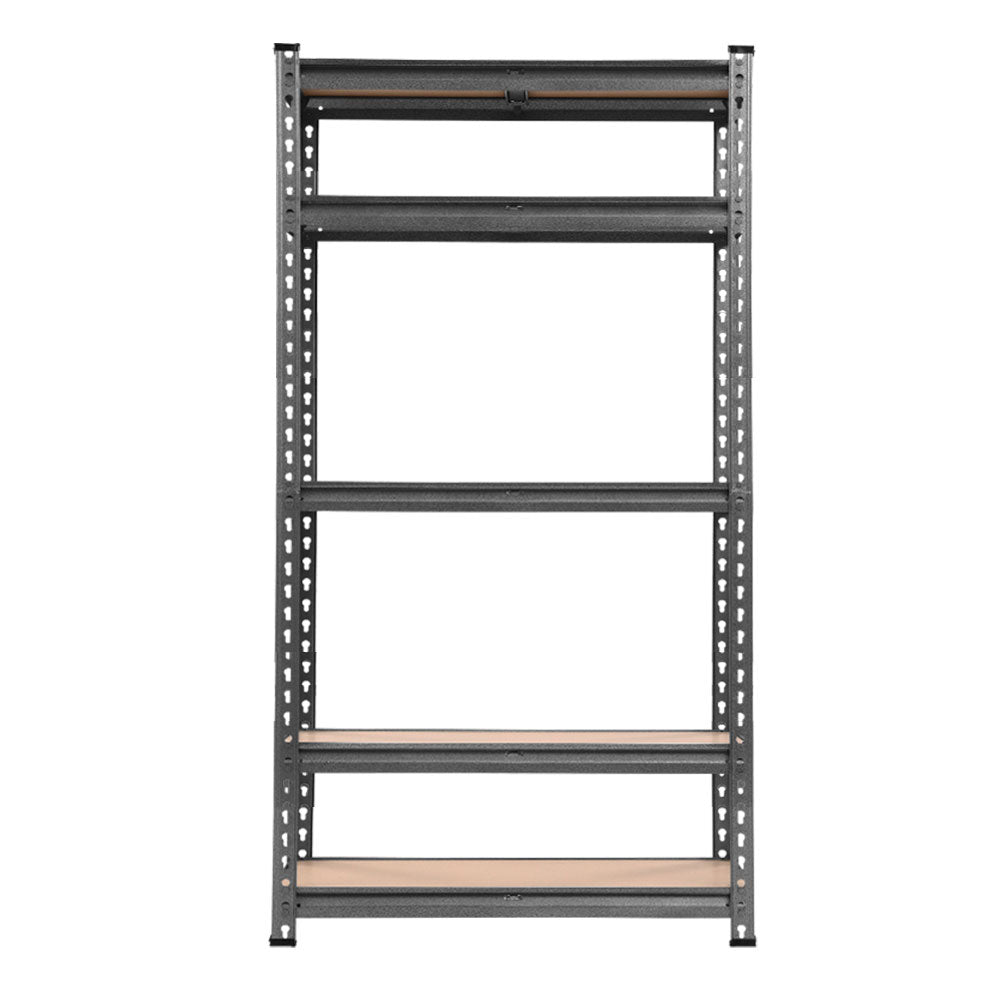 Marlook 5x1.5M Garage Shelving Warehouse Rack Pallet Racking Storage Charcoal