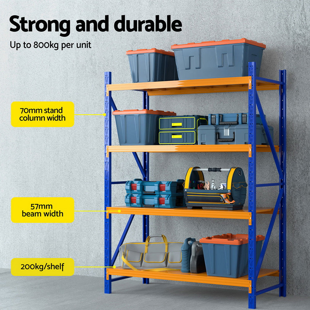Marlook 2Mx1.5M Warehouse Shelving Garage Rack