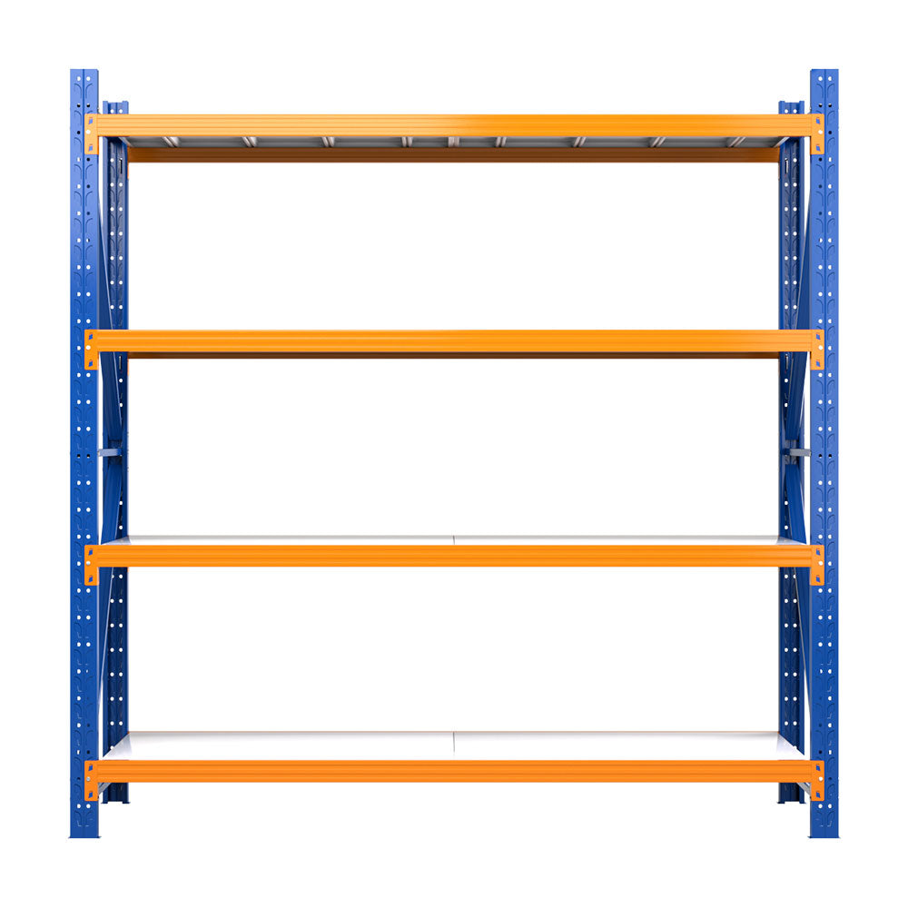 Marlook 2Mx2M Garage Shelving Warehouse Rack Pallet Racking Storage Shelf Blue