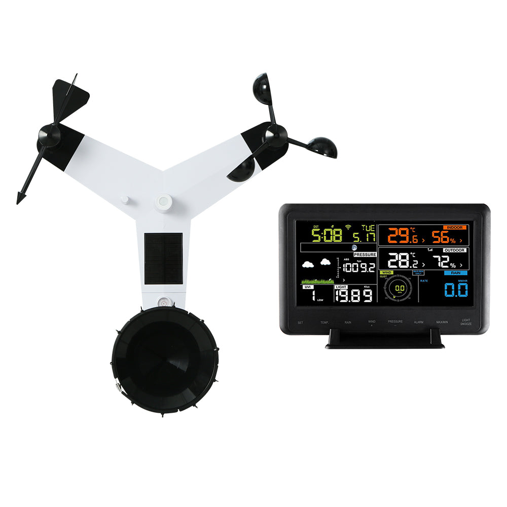 Marlook Weather Station Indoor Outdoor Wireless WiFi Professional Solar Sensor