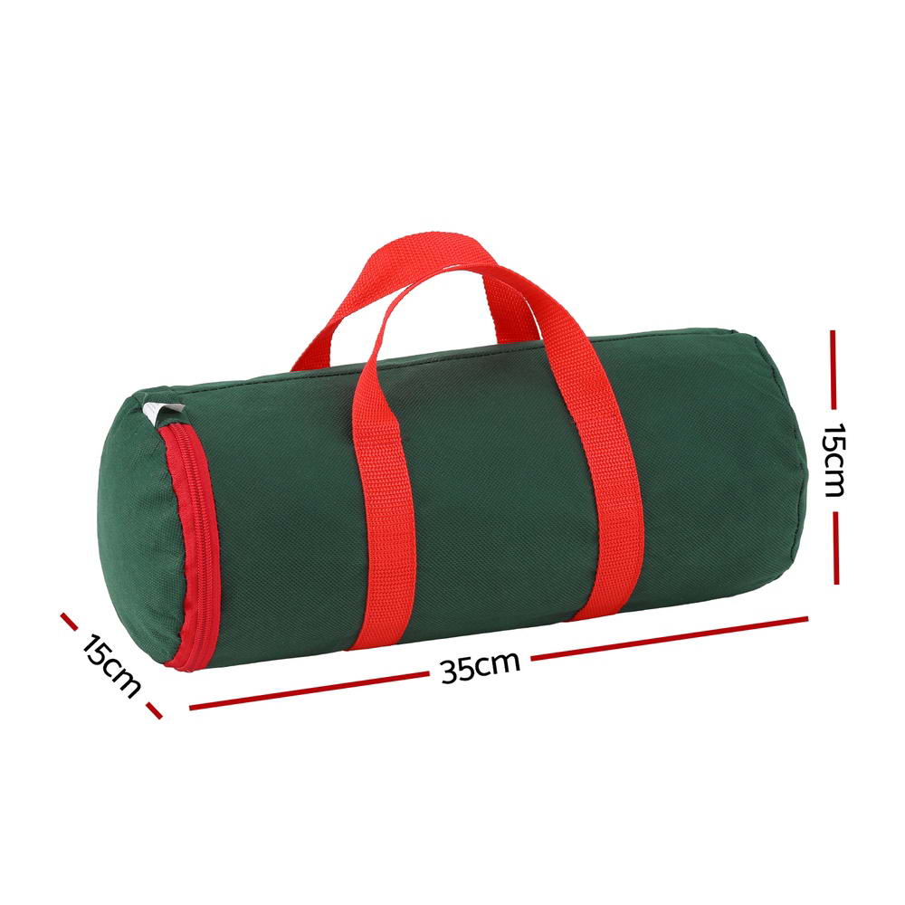 Marlook Christmas Baubles Storage Bag Xmas Ornaments Bag Container Green