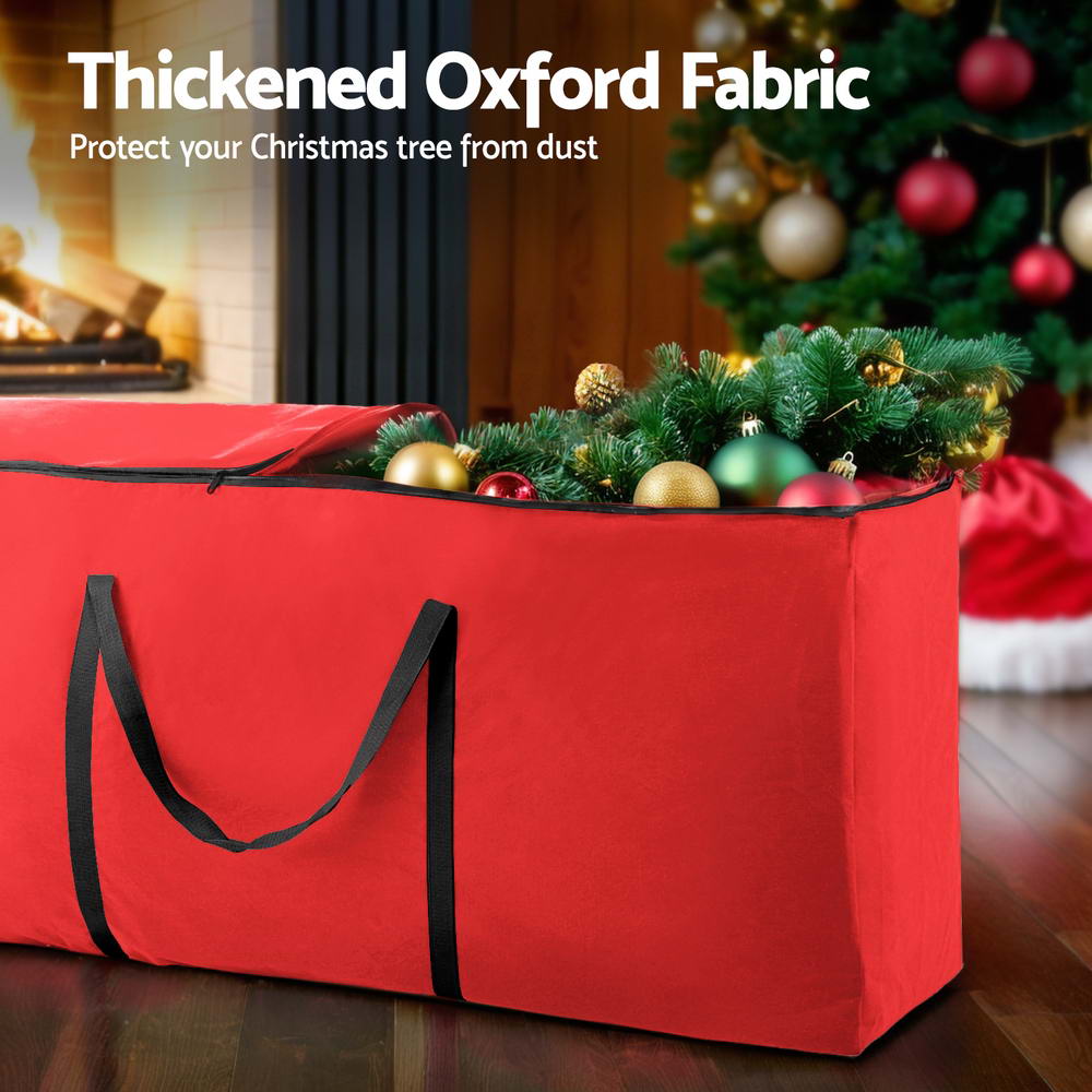 Marlook Christmas Tree Storage Bag Fits Up to 8ft Tree Xmas Bag Red