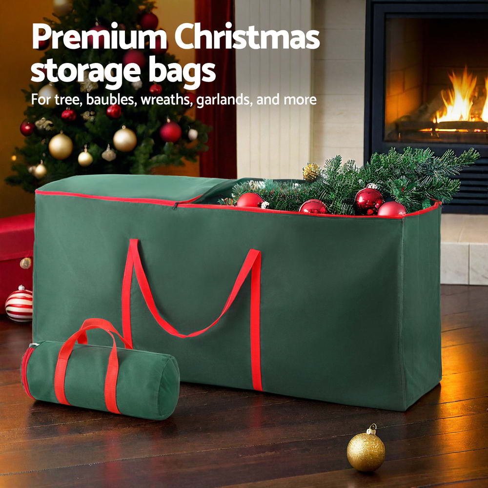 Marlook Christmas Tree Baubles Storage Bag Set Ornaments Container Box