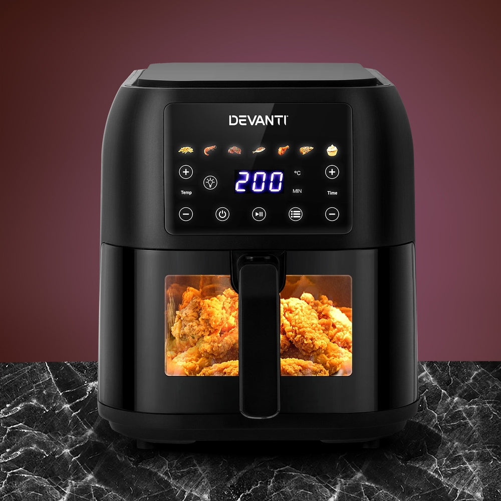 Marlook Air Fryer 8L LCD Fryers