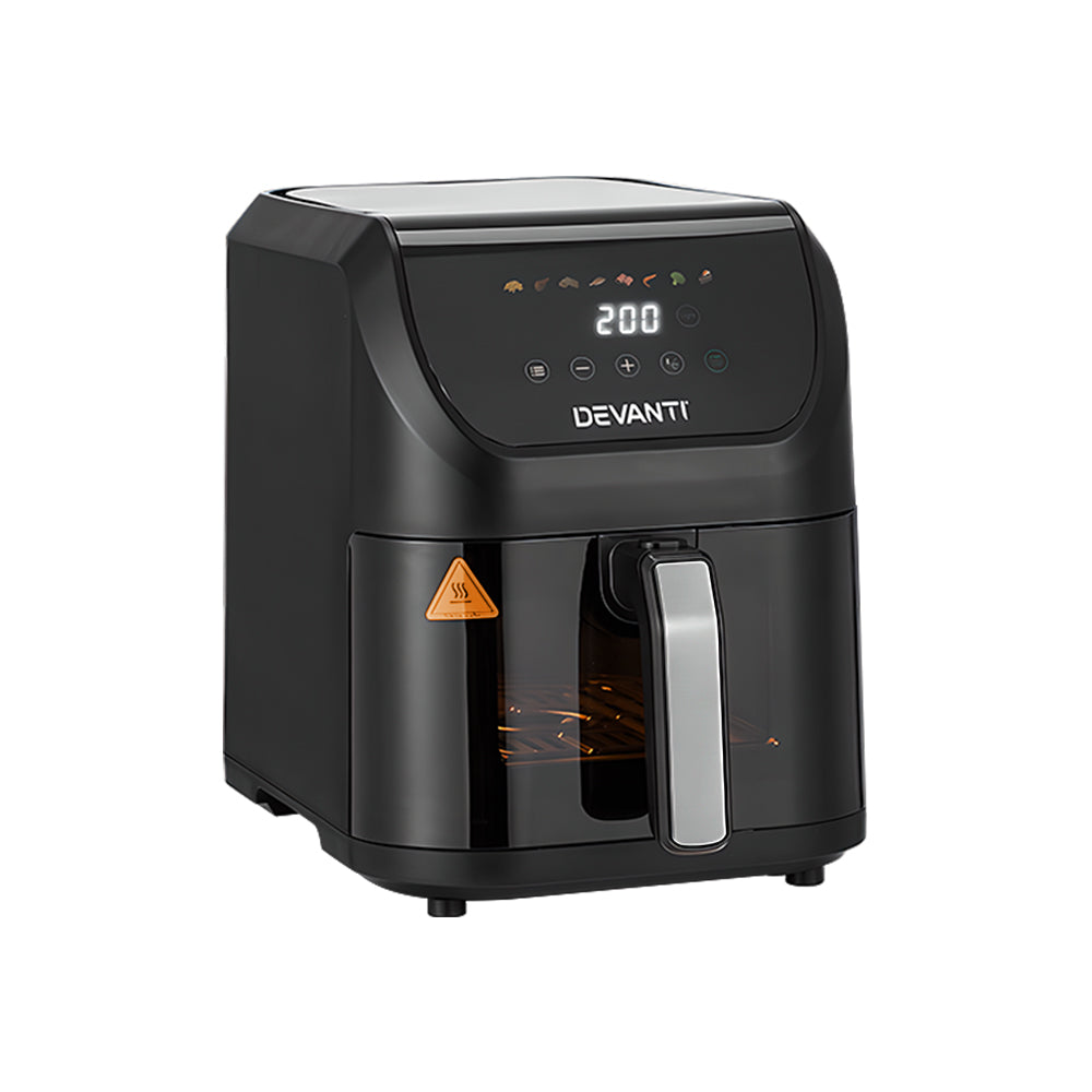 Marlook Air Fryer 5L W/ LCD Touch 1500W