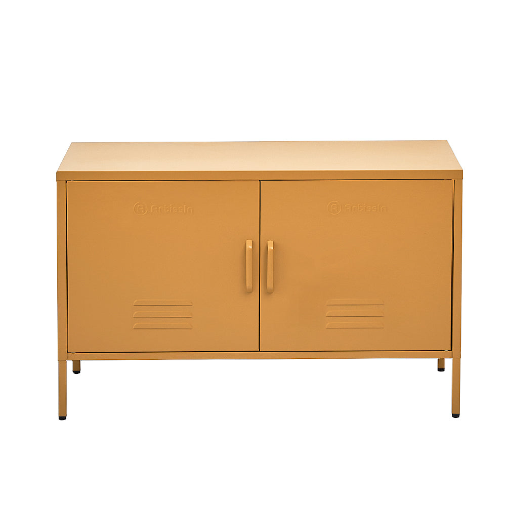 MarlookIn Buffet Sideboard Metal Cabinet - BASE Yellow