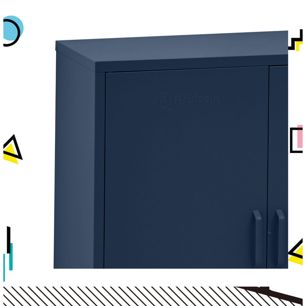 MarlookIn Buffet Sideboard Metal Cabinet - SWEETHEART Blue