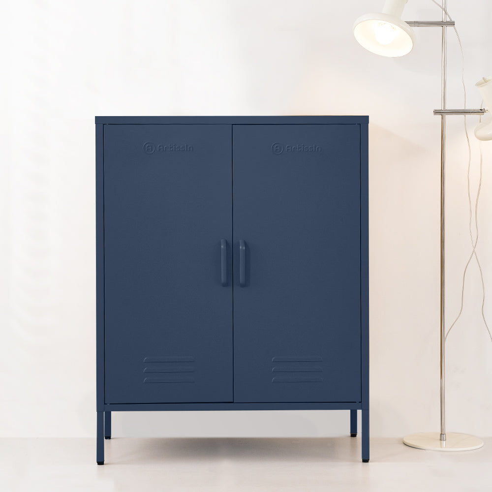 MarlookIn Buffet Sideboard Metal Cabinet - SWEETHEART Blue
