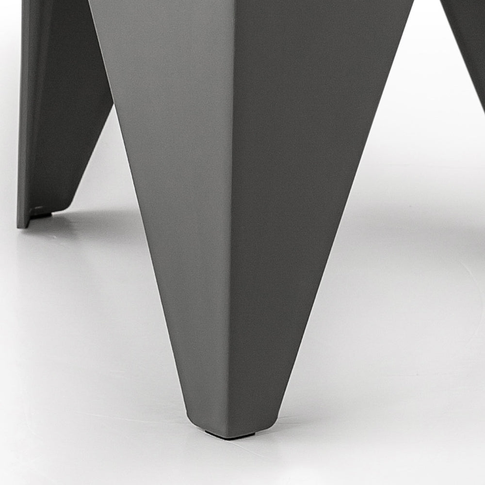 Marlook 4PC Puzzle Stool Bar Stools Stackable Grey