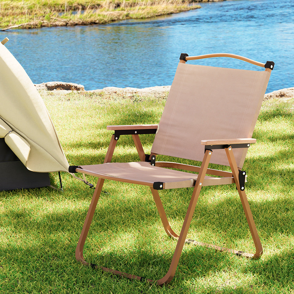 Marlook Outdoor Camping Chairs Portable Folding Beach Chair Patio Furniture