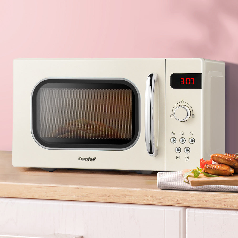 Marlook 20L Microwave Oven 800W Cream