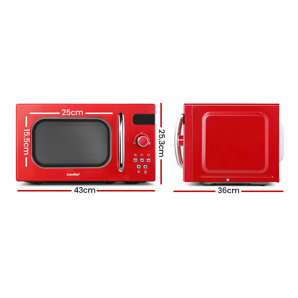 Marlook 20L Microwave Oven 800W Red