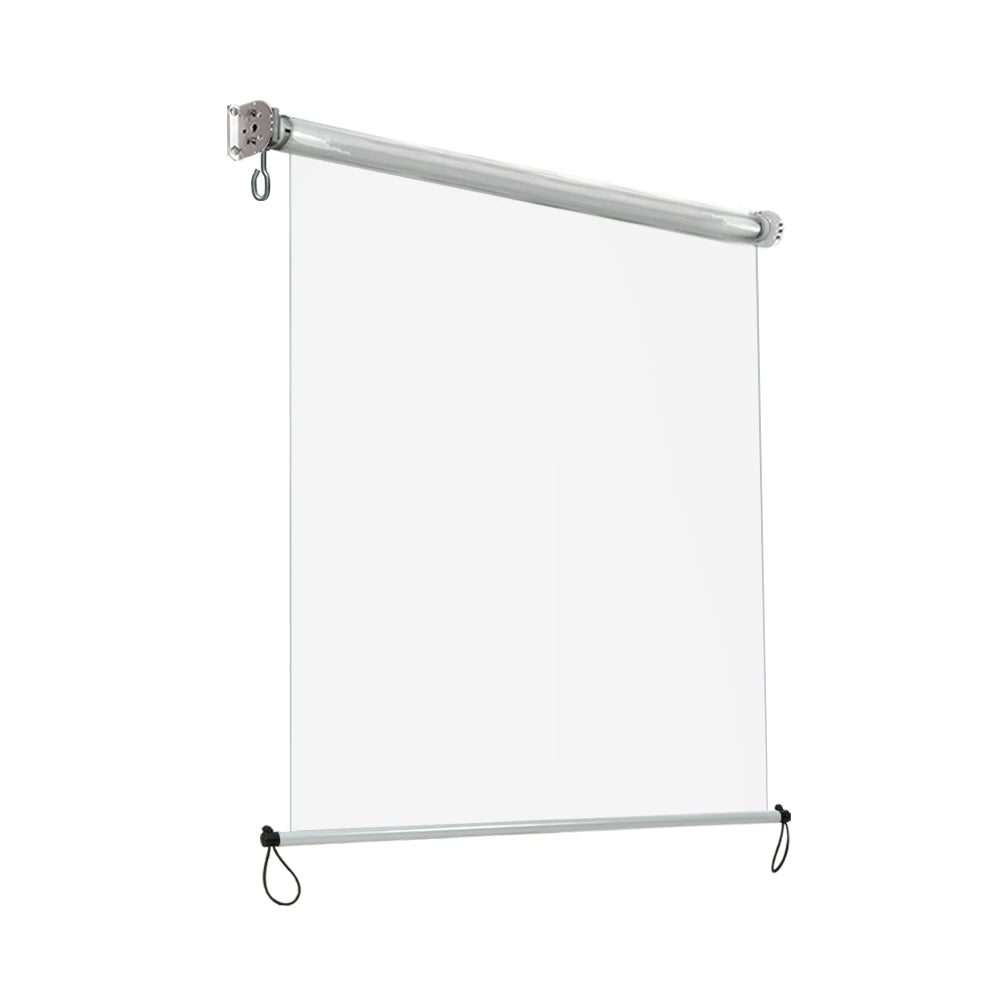 Marlook Outdoor Blinds Transparent Roll Down Awning Window Shade 1.2X2.4M