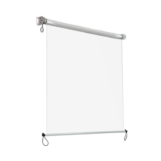 Marlook Outdoor Blinds Transparent Roll Down Awning Window Shade 1.3X2.4M