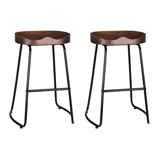 Marlook 2x Bar Stools Tractor Seat 65cm