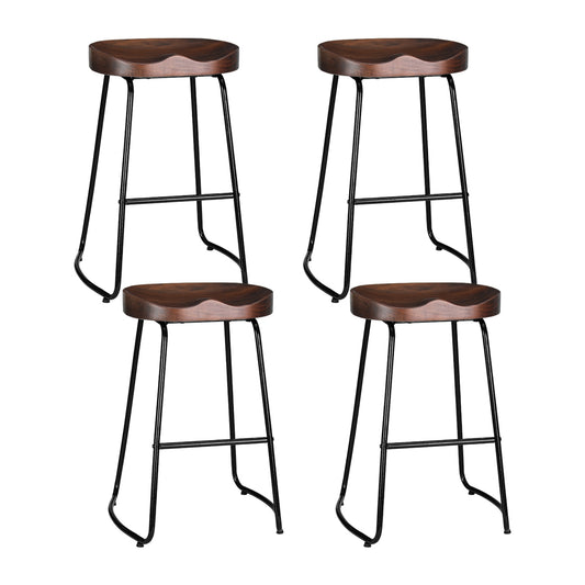 Marlook 4x Bar Stools Tractor Seat 65cm