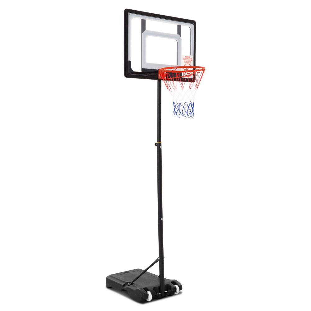 Marlook 2.1M Basketball Hoop Stand System Adjustable Portable Pro Kids Clear