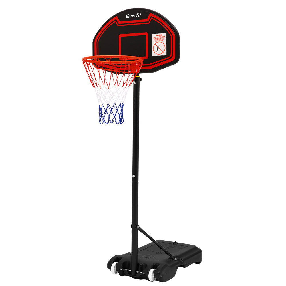 Marlook 2.1M Basketball Hoop Stand System Adjustable Portable Pro Kids Black
