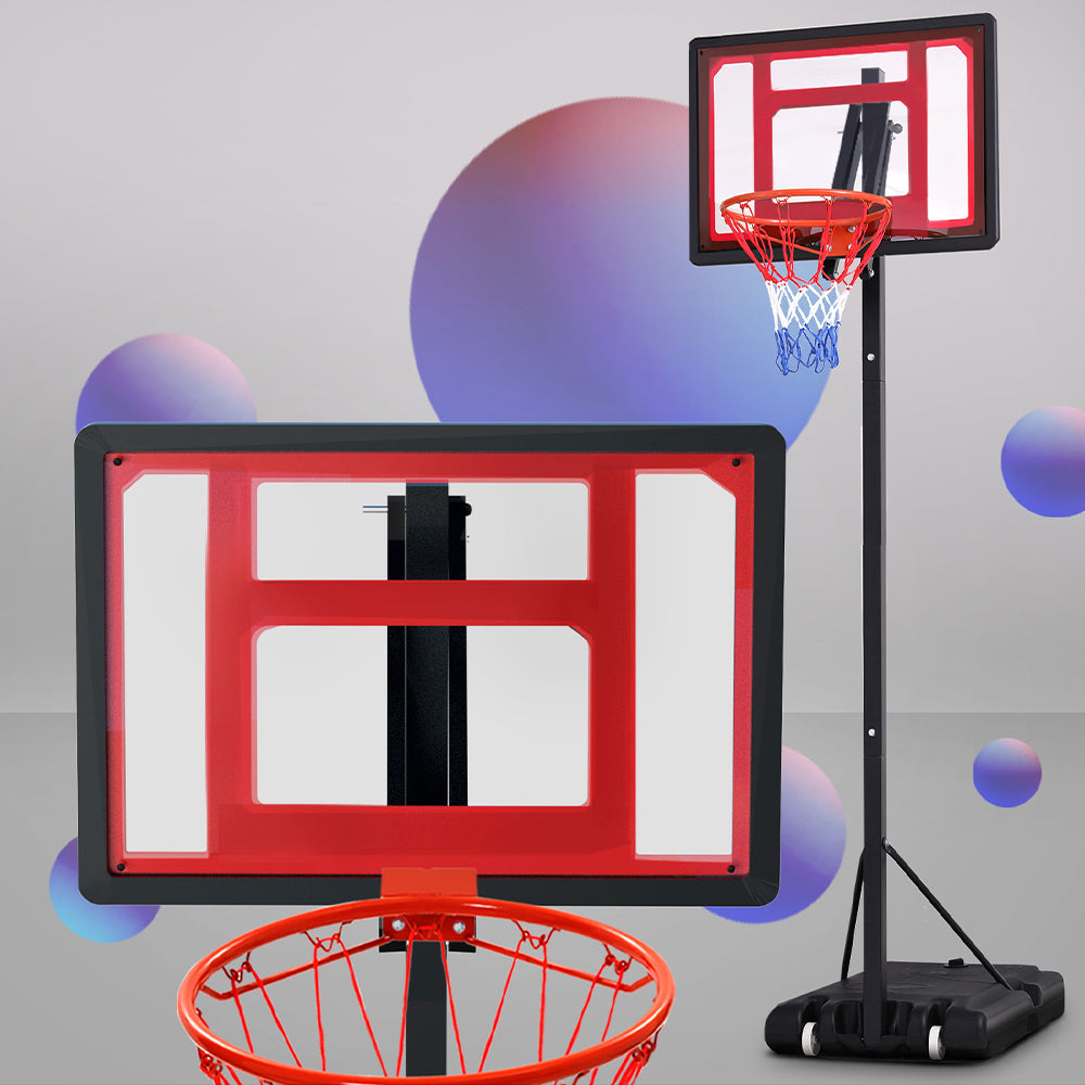 Marlook 2.6M Basketball Hoop Stand System Portable Kid