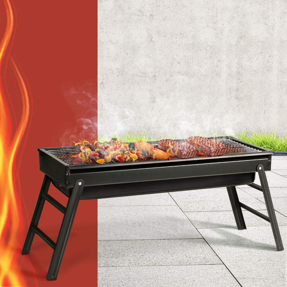 Marlook BBQ Grill Charcoal Smoker Foldable