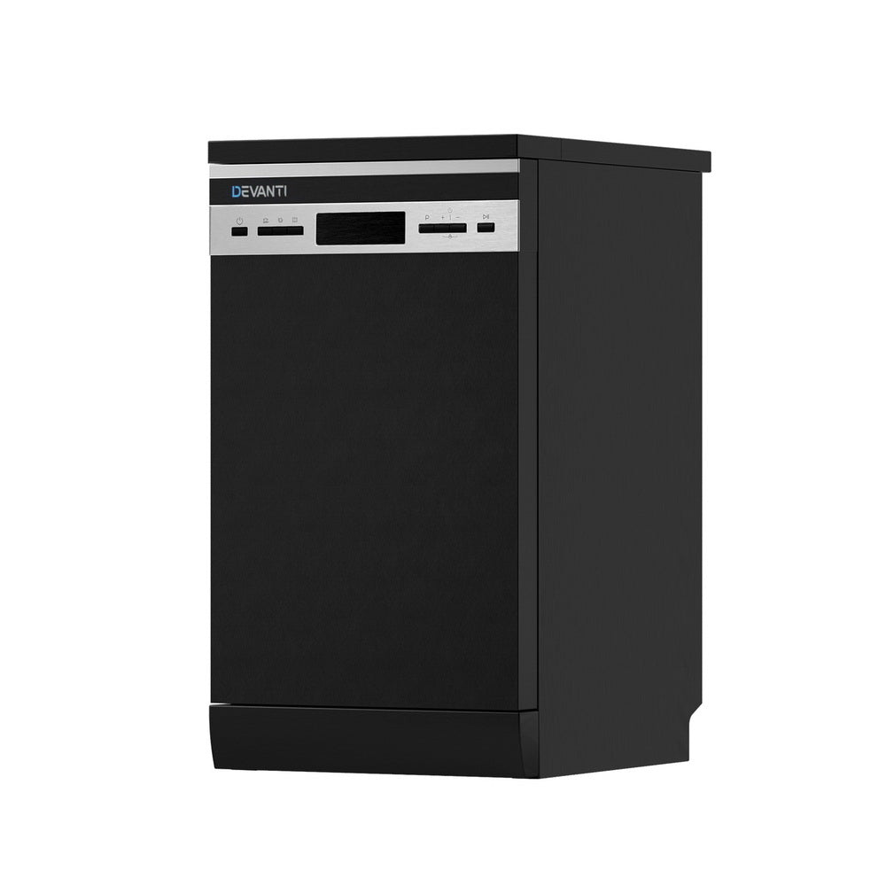 Marlook 10 Place Settings Freestanding Dishwasher Black