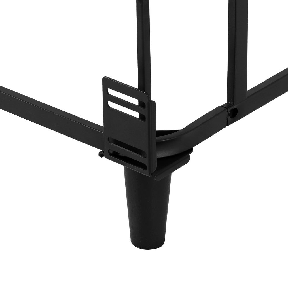 Marlook Bed Frame Double Size Metal Grey MASON