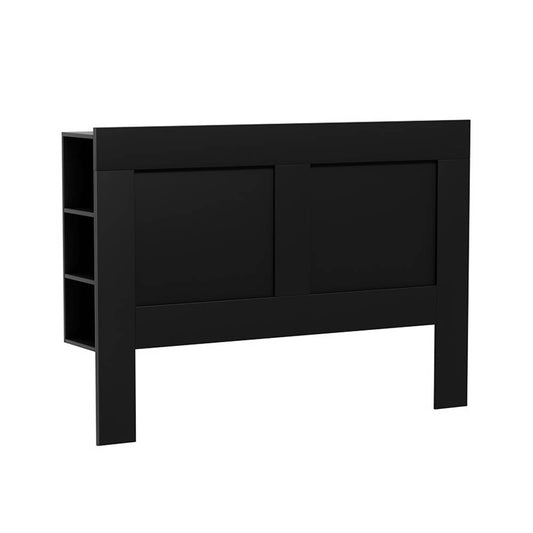 Marlook Bed Head Headboard Queen with Shelves - CABI Black