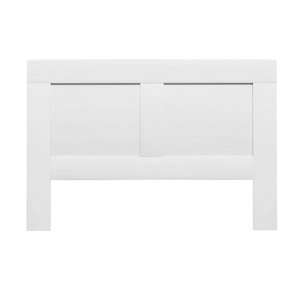 Marlook Bed Head Headboard Queen with Shelves - CABI White