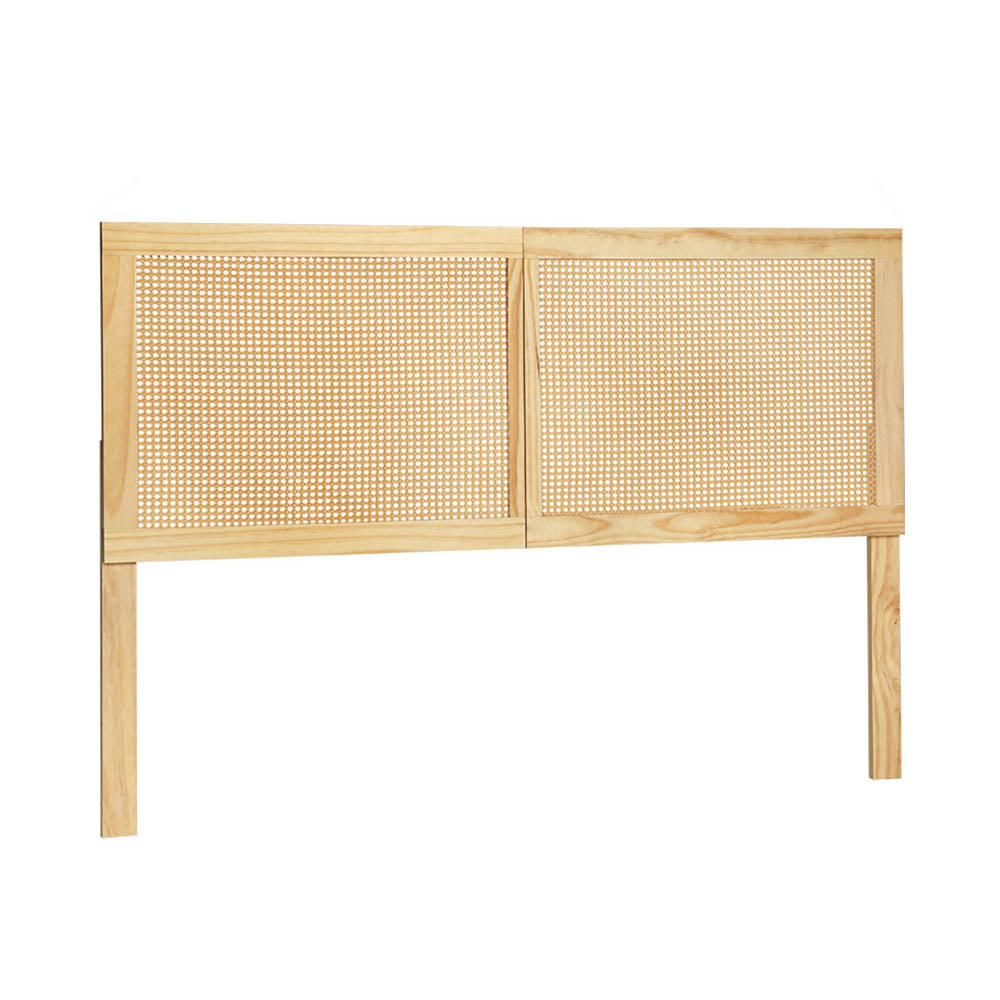 Marlook Bed Head Headboard Queen Rattan - RIBO Pine