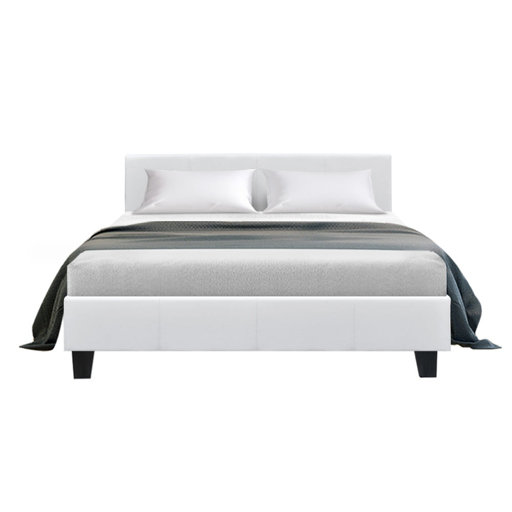 Marlook Bed Frame Double Size White NEO
