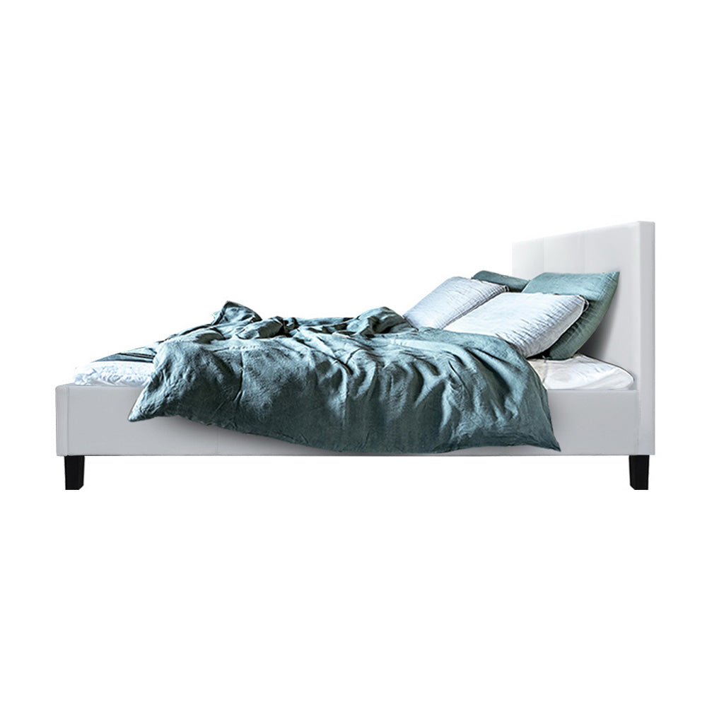 Marlook Bed Frame Double Size White NEO