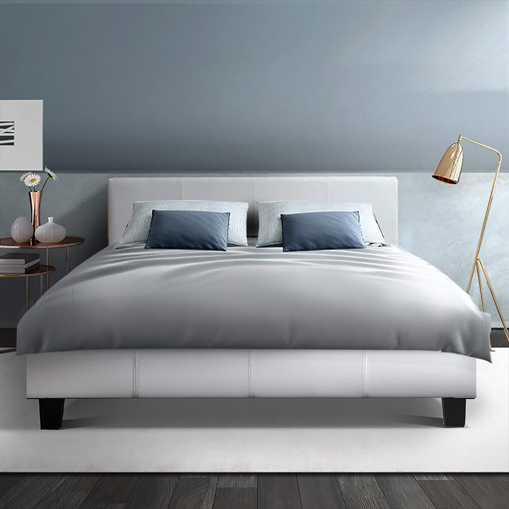 Marlook Bed Frame Double Size White NEO