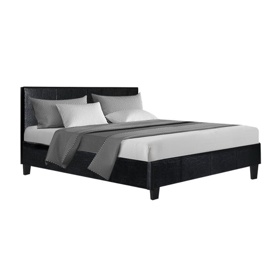 Marlook Bed Frame Double Size Black NEO