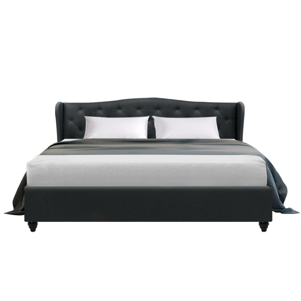 Marlook Bed Frame King Size Charcoal PIER