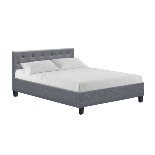 Marlook Bed Frame Double Size Grey VANKE