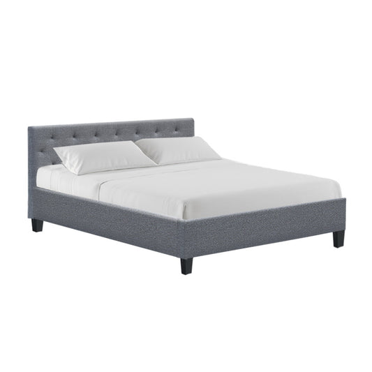 Marlook Bed Frame Queen Size Grey VANKE