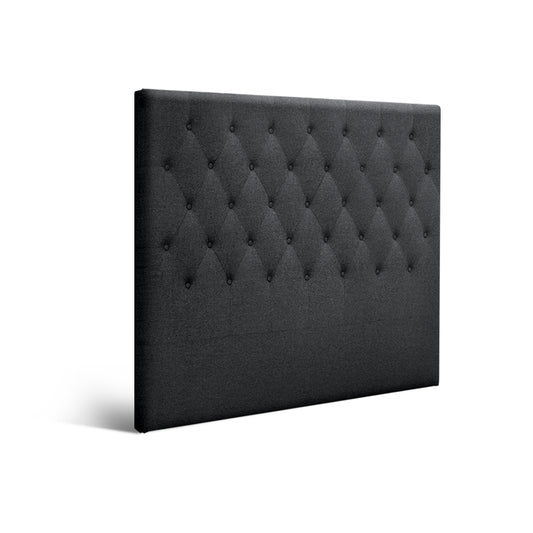 Marlook Bed Head Double Size Fabric - CAPPI Charcoal