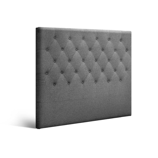 Marlook Bed Head King Single Size Fabric - CAPPI Grey
