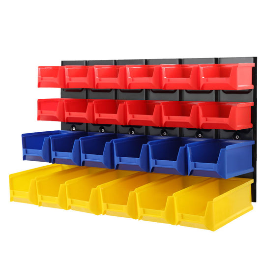 Marlook 24 Storage Bin Rack Wall Mounted