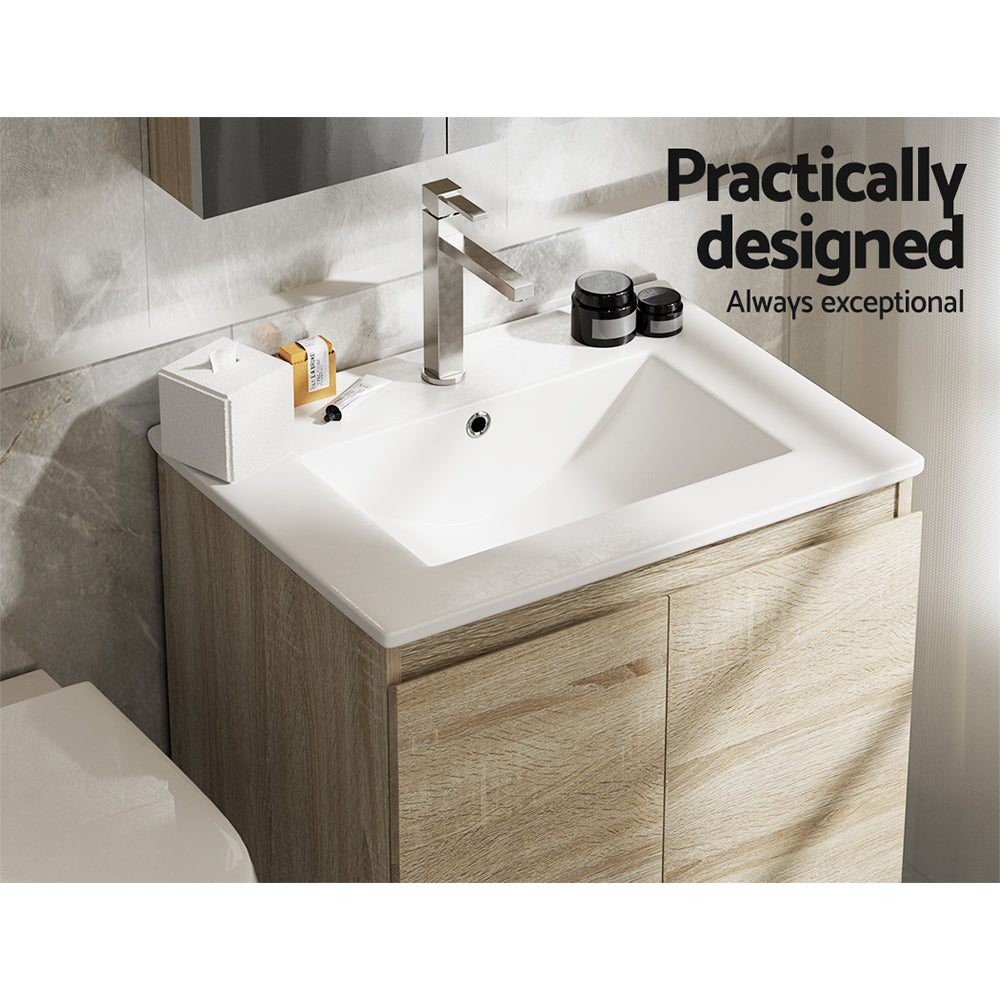 Marlook Vanity Unit 600mm with Basin Oak